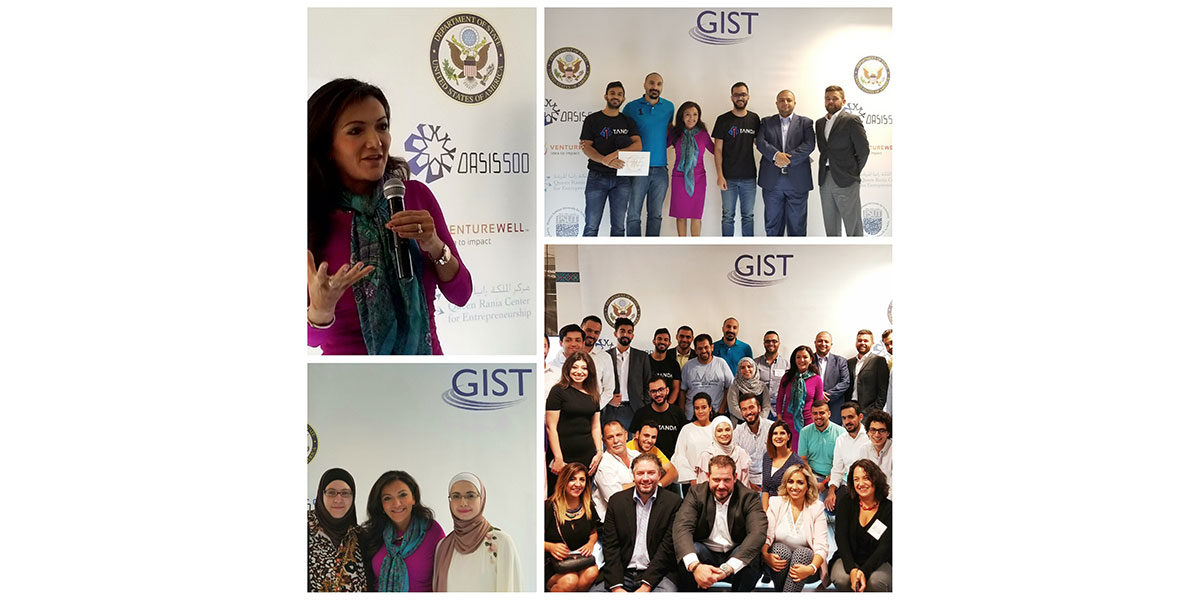 Nina Vaca Keynotes at the Global Innovation through Science and Technology Startup Boot Camp in Jordan