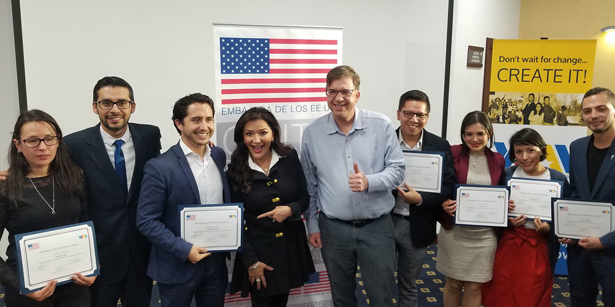 U.S. Embassy invites Nina Vaca to judge Pitch Competition